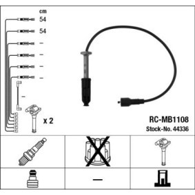 Comprar Juego de cables de encendido de NGK 44336 a bajo precio de 29,12 €