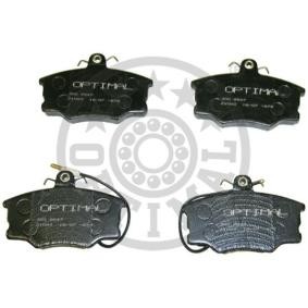 Achetez des Plaquettes de frein OPTIMAL 9547 à prix pour 25,53 €