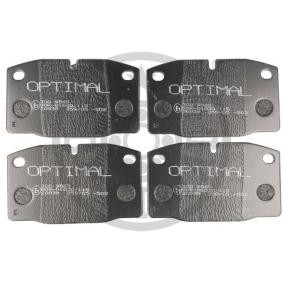 Comprar Juego de pastillas de freno de OPTIMAL 9565 a bajo precio de 13,67 €