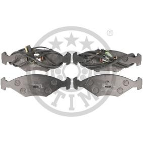 Achetez des Plaquettes de frein OPTIMAL 9582 à prix pour 33,95 €