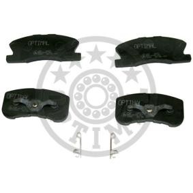 Achetez des Plaquettes de frein OPTIMAL 12077 à prix pour 25,87 €