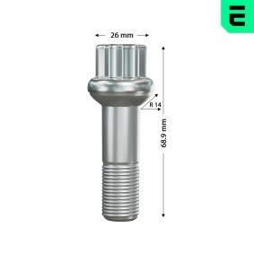 Acquista Ammortizatore pneumatico, Cofano bagagli / vano carico da OPTIMAL AG-17324 a buon mercato per soli 65,59 €
