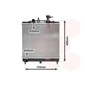 Kjøp Radiator, motorkjøling av VAN WEZEL 83002182 til den lave prisen 3697,82 NOK