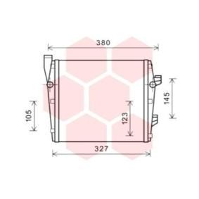 Achetez des Radiateur du moteur VAN WEZEL 74002066 à prix pour 257,33 €