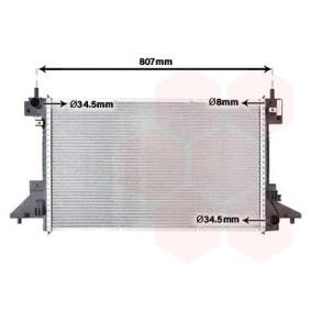 Achetez des Radiateur du moteur VAN WEZEL 37002601 à prix pour 224,48 €