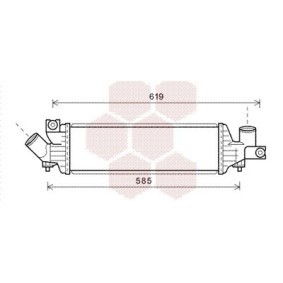 Kjøp Intercooler av VAN WEZEL 13004337 til den lave prisen 7648,32 NOK