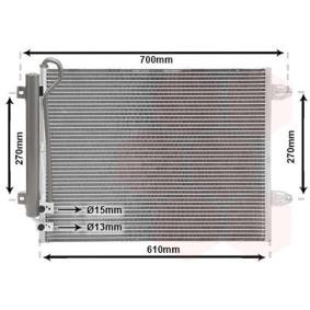 Klimakondensator 58005323 von VAN WEZEL günstig für 94,12 € online kaufen