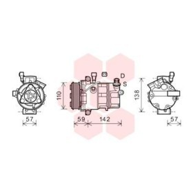 Acquista Compressore aria condizionata da VAN WEZEL 0100K127 a buon mercato per soli 569,67 €