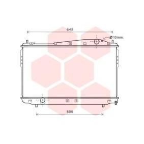 Achetez des Radiateur du moteur VAN WEZEL 81002136 à prix pour 219,01 €