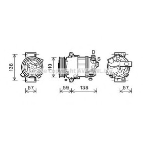 Acquista Compressore aria condizionata da PRASCO ALK133 a buon mercato per soli 765,96 €