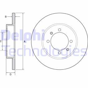 Comprar Disco de freno de DELPHI BG4538 a bajo precio de 80,85 €