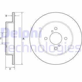 Osta Jarrulevy DELPHI:llä BG4539 edullisesti hintaan 78,55 €
