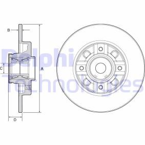 Comprar Disco de freno de DELPHI BG9116RS a bajo precio de 93,65 €