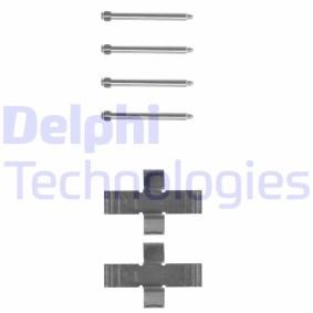 Køb Monteringssæt til bremseklodser af DELPHI LX0009 til den lave pris 46,47 DKK