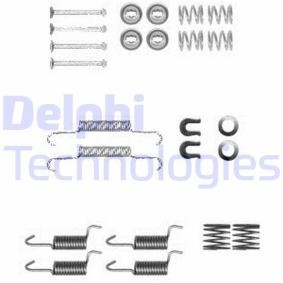 Compre Kit de acessórios, maxilas de travão de estacionamento da DELPHI LY1367 a um preço baixo por 12,03 €