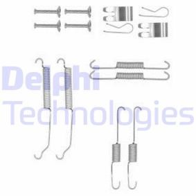 Compre Kit de accesorios de las zapatas de freno de DELPHI online para KA+ Hatchback (UK, FK) a precios moderados