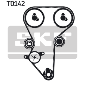 Achetez des Kit de distribution + pompe à eau SKF VKMC 03216 à prix pour 370,37 €