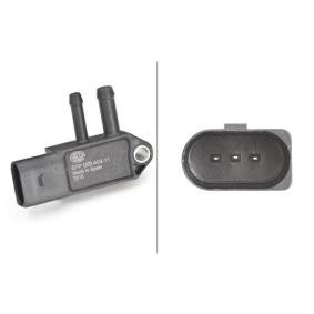 Kjøp Sensor, avgasstrykk av HELLA 6PP 009 409-111 til den lave prisen 1454,86 NOK