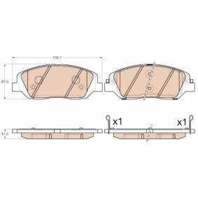 Comprar Juego de pastillas de freno de TRW GDB3574 a bajo precio de 57,13 €