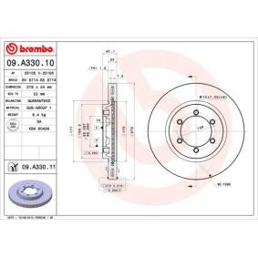 Comprar Disco de freno de BREMBO 09.A330.11 a bajo precio de 62,52 €