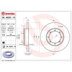 Bremsscheibe von BREMBO