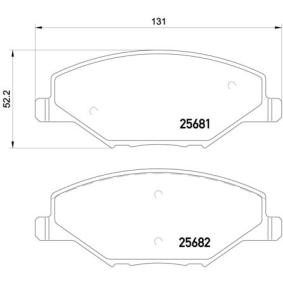Köp Bromsbelägg av BREMBO P 85 121 till det låga priset 466,88 kr