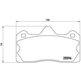 Acquista Kit pastiglie freni da BREMBO P 47 002 a buon mercato per soli 125,21 €