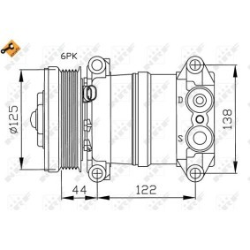 Acquista Compressore aria condizionata da NRF 32772G a buon mercato per soli 322,97 €
