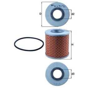 Achetez des Filtre à huile MAHLE ORIGINAL OX 14D à prix pour 10,90 €