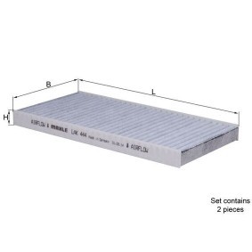 Compre Filtro, ar do habitáculo da MAHLE ORIGINAL LAK 444/S a um preço baixo por 18,54 €