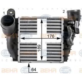 Kjøp Intercooler av HELLA 8ML 376 700-704 til den lave prisen 1092,61 NOK