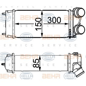 Köp Intercooler av HELLA 8ML 376 700-514 till det låga priset 1539,03 kr