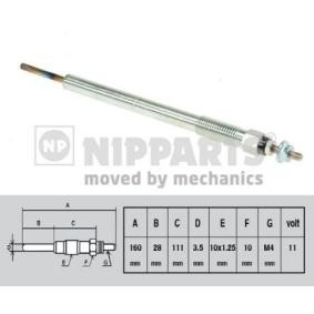 Achetez des Bougie de préchauffage NIPPARTS N5712025 à prix pour 27,87 €