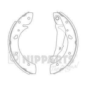 Comprar Juego de zapatas de frenos de NIPPARTS J3502069 a bajo precio de 50,63 €