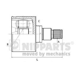Comprar Juego de articulación, árbol de transmisión de NIPPARTS N2830900 a bajo precio de 57,39 €