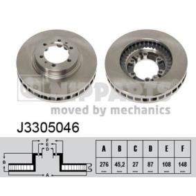 Comprar Disco de freno de NIPPARTS J3305046 a bajo precio de 54,99 €