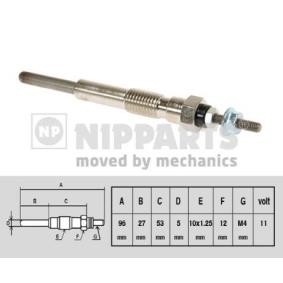 Achetez des Bougie de préchauffage NIPPARTS J5712009 à prix pour 13,59 €