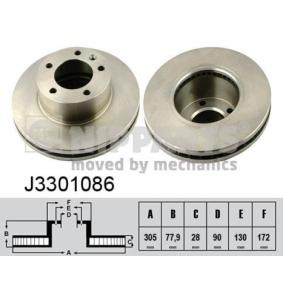 Comprar Disco de freno de NIPPARTS J3301086 a bajo precio de 85,59 €