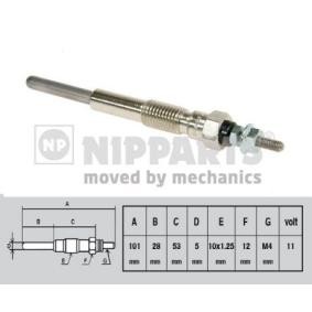 Achetez des Bougie de préchauffage NIPPARTS J5712007 à prix pour 11,20 €