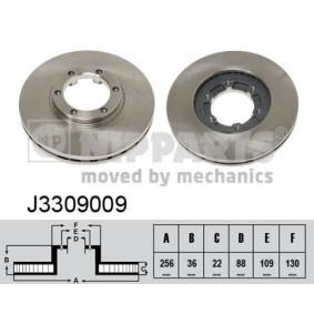 Comprar Disco de freno de NIPPARTS J3309009 a bajo precio de 49,74 €