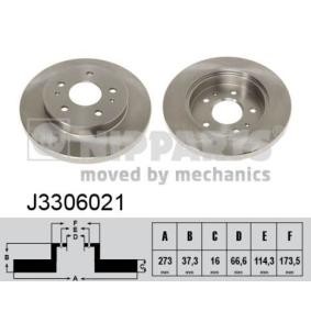 Comprar Disco de freno de NIPPARTS J3306021 a bajo precio de 51,17 €