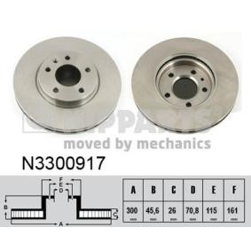 Comprar Disco de freno de NIPPARTS N3300917 a bajo precio de 80,17 €