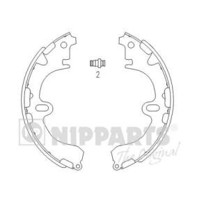 Comprar Kit frenos, disco de tambor de NIPPARTS J3502034 a bajo precio de 46,37 €