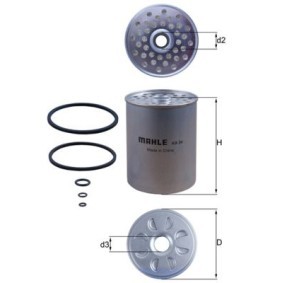 Compre Filtro de combustível da KNECHT KX 24D a um preço baixo por 11,08 €
