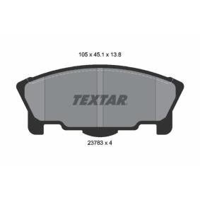 Bremsbeläge 2378301 für DAIHATSU