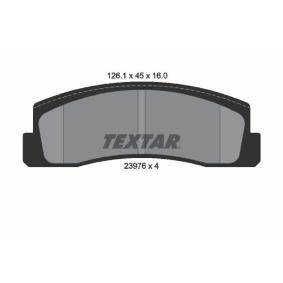 Acquista Kit pastiglie freni da TEXTAR 2397601 a buon mercato per soli 35,55 €