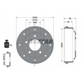 Comprar Tambor de freno de TEXTAR 94011600 a bajo precio de 88,50 €