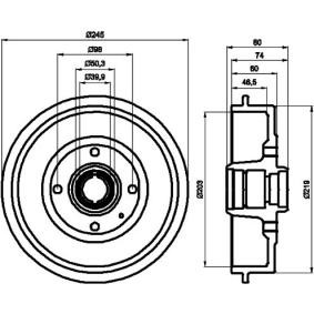 Bremstrommel 94019800