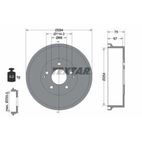 Comprar Tambor de freno de TEXTAR 94023400 a bajo precio de 119,63 €