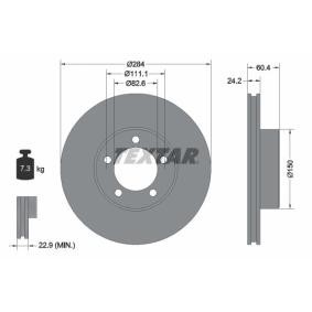 Comprar Disco de freno de TEXTAR 92031600 a bajo precio de 77,01 €